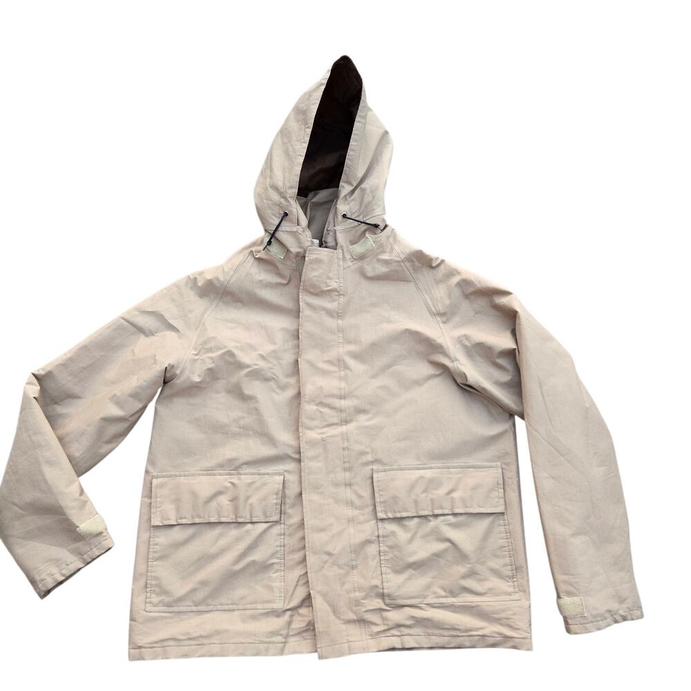 Vintage Orvis Jacket Mens M By Helly Hansen Made‎ In USA Hooded. Flaws